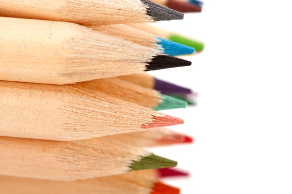 ดินสอสีชุดไม้ — ภาพถ่ายสต็อก