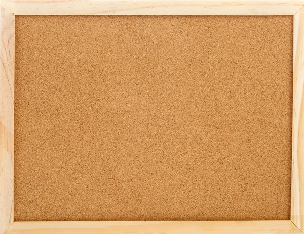 Empty cork memo board — Stock Photo, Image