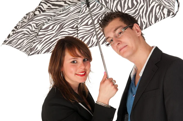 stock image Under the umbrella