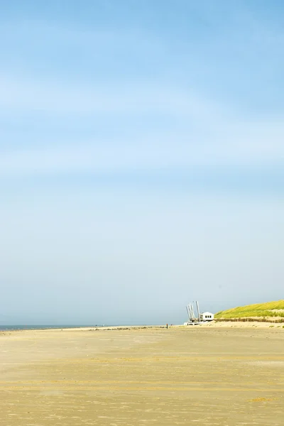 Pusta plaża — Zdjęcie stockowe