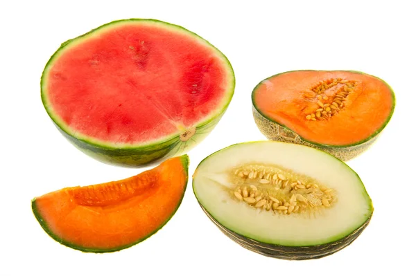 Melonen-Sortiment — Stockfoto