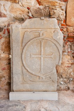 Yunan mystras, harabe bir parçası