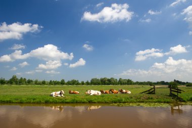 Dutch landscape clipart