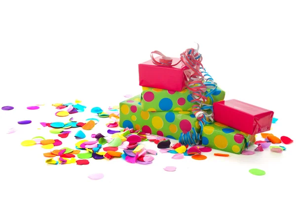 Birthday presents — Stock Photo, Image