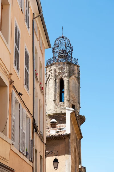 Ancient tower in Aix-en-Provence — Stock Photo, Image