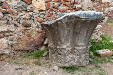 Yunan mystras, harabe bir parçası