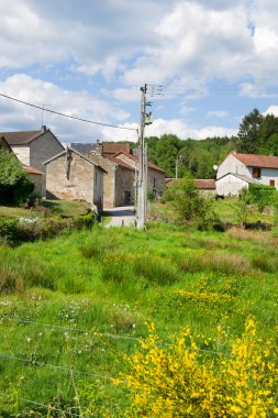 Fransa'da küçük tipik hamlet