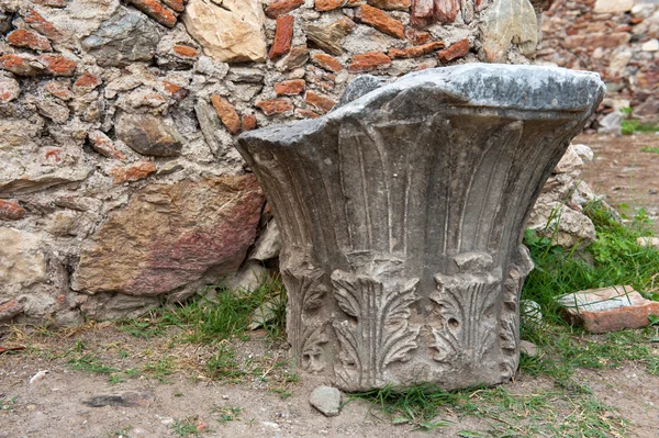 Part of ruin at the Greek Mystras — Stock Photo, Image