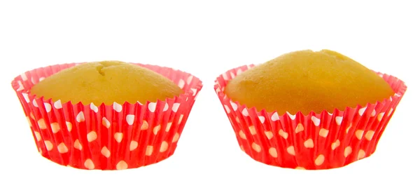 Rote Cupcakes — Stockfoto