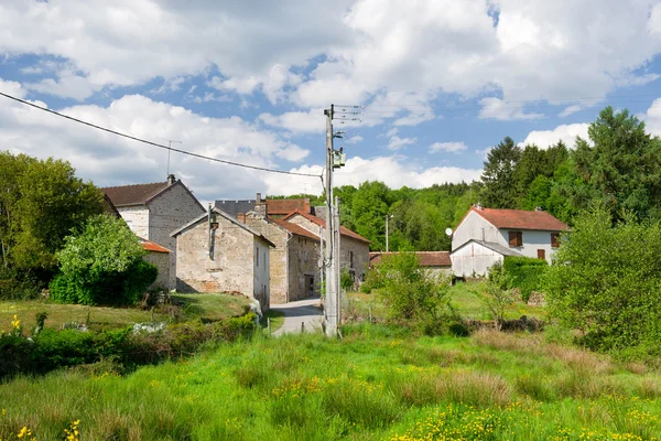 Fransa'da küçük tipik hamlet — Stok fotoğraf