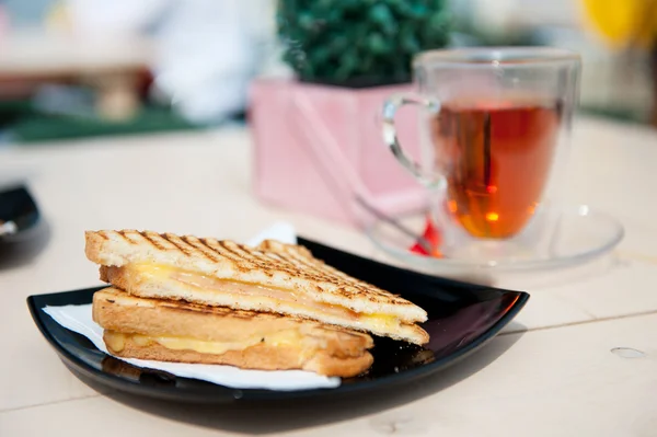 stock image Toast at the terrace