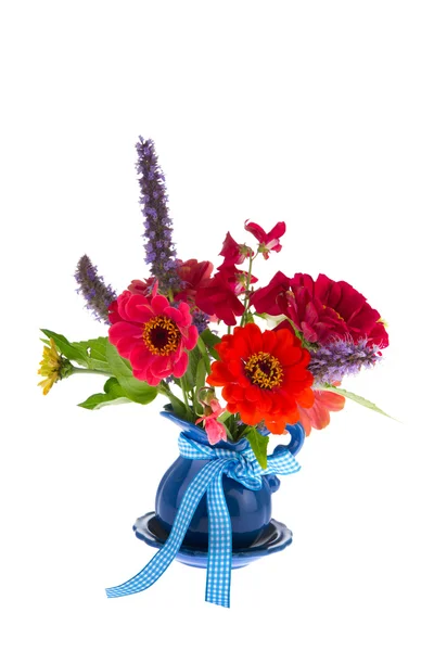 Garden bouquet in vase — Stock Photo, Image