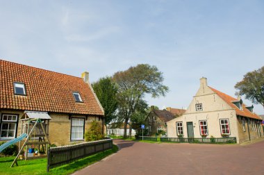 Old Dutch village clipart