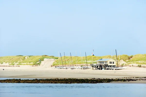 Nederländska beach — Stockfoto
