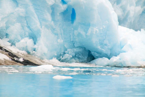 Gletsjer bij Tierra del Fuego — Stockfoto