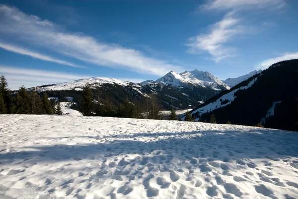 Αυστριακή χειμερινή σκηνή — Φωτογραφία Αρχείου