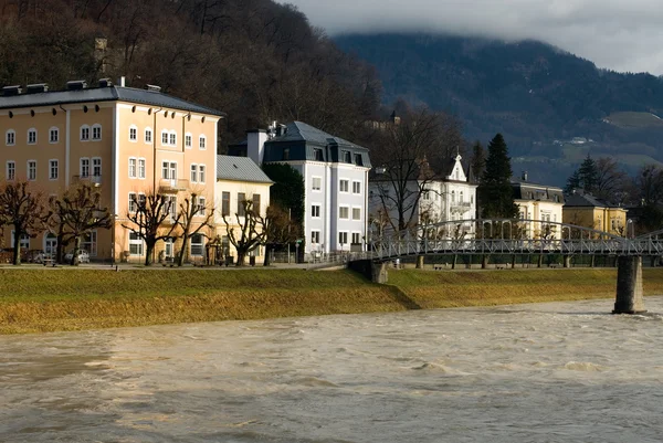 Luxe huizen, salzburg, Oostenrijk — Stockfoto