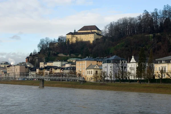 Salzach River, Salzburg, Austria — Stock Photo, Image