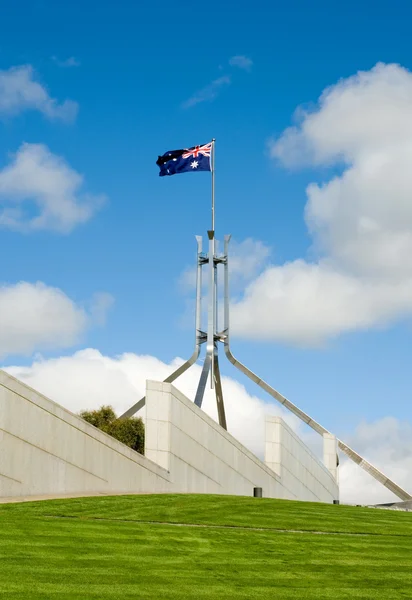 Parlamento Casa Flagpole — Fotografia de Stock
