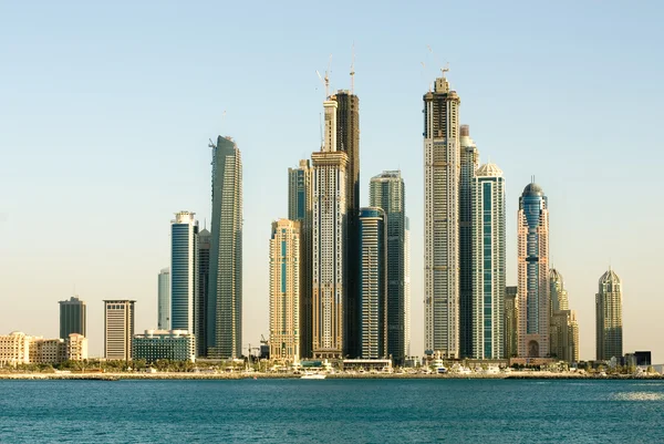 Rascacielos, Dubai, Emiratos Árabes Unidos — Foto de Stock