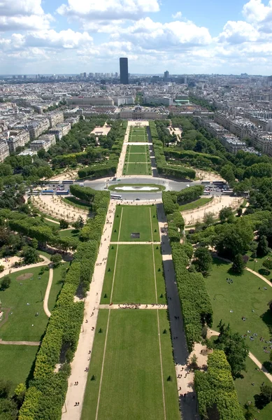 Paris von oben — Stockfoto
