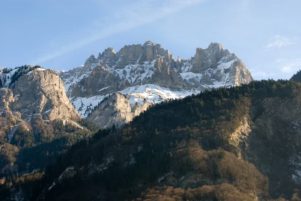 Alpské scéna, Francie — Stock fotografie