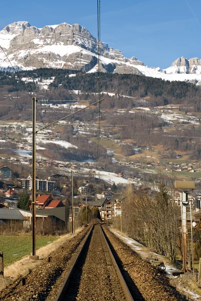 Alpine Railway — Stock Photo, Image