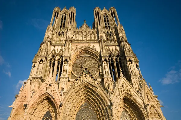 Katedra w Reims — Zdjęcie stockowe