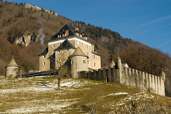 Malý zámek, Francie — Stock fotografie
