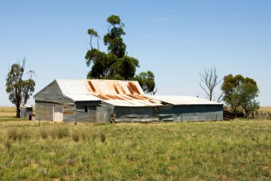 Old Shearing Shed clipart