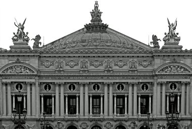 Palais Garnier'e (opera binası), paris, Fransa