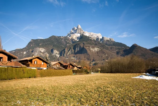 Escena alpina, Francia — Foto de Stock