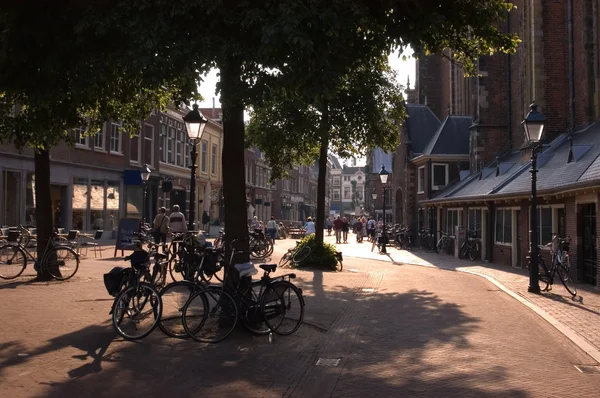 Şehir merkezinde, haarlem, Hollanda — Stok fotoğraf