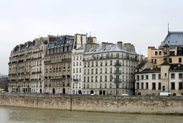 Budynki mieszkalne, Paryż, Francja — Zdjęcie stockowe
