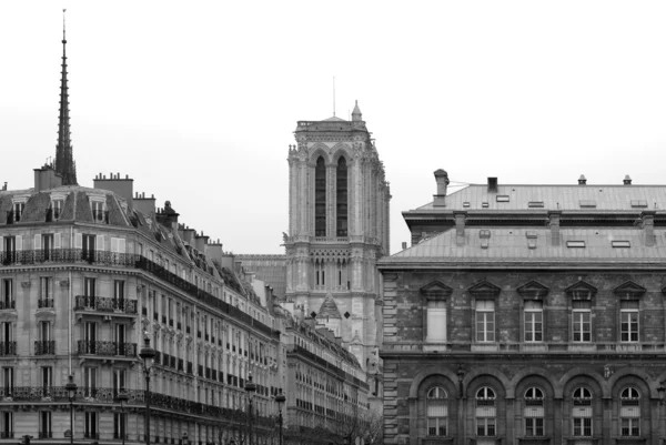 Городские здания, Париж, Франция — стоковое фото