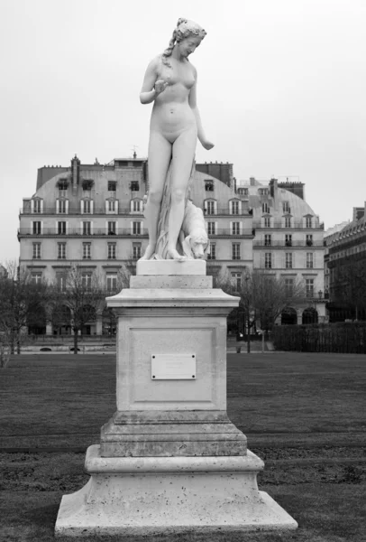 Nymphe 동상, 파리, 프랑스 — 스톡 사진