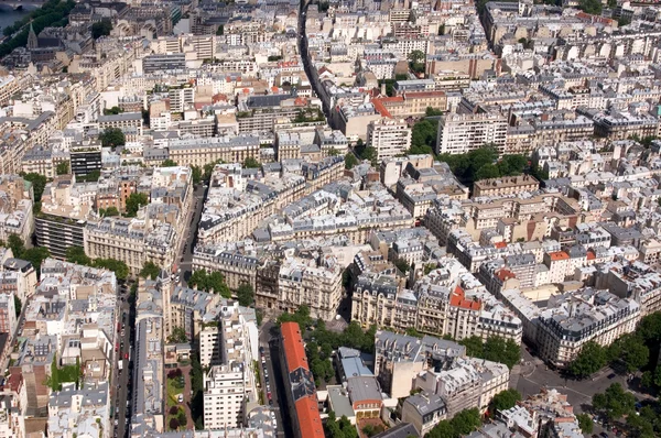 巴黎从上往下 — 图库照片