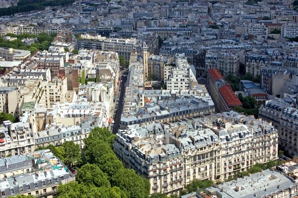 巴黎从上往下 — 图库照片