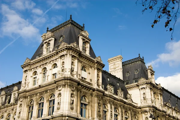 Hotel de ville, Paříž — Stock fotografie