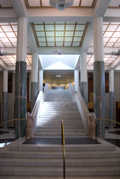 階段は、国会議事堂、オーストラリア — ストック写真