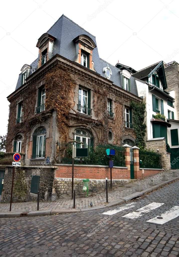 House on a Corner, Paris, France