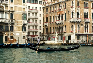 Grand canal sahne, Venedik, İtalya