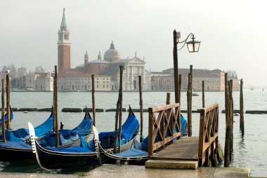 Grand Canal Scene, Venice, Italy clipart