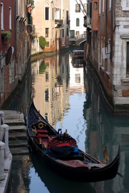 Canal Scene, Venice, Italy clipart