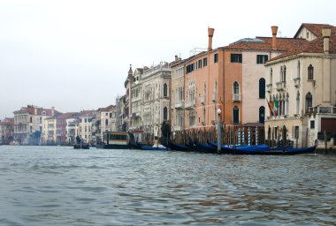 Grand canal sahne, Venedik, İtalya