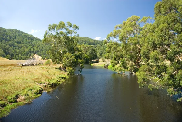 Rzeka wiejski — Zdjęcie stockowe