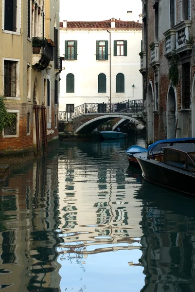 Σκηνή κανάλι, Βενετία, Ιταλία — Φωτογραφία Αρχείου