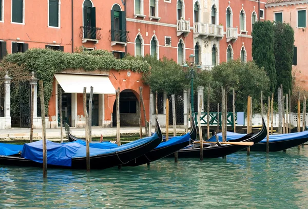 Gondeln, Venedig, Italien — Stockfoto