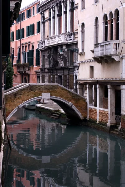 Kanál scéna, Benátky, Itálie — Stock fotografie