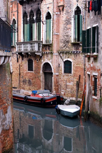 Kanaal scène, Venetië, Italië — Stockfoto